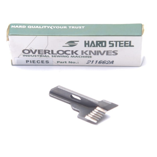 Pegasus Jack Overlok EX Kot 5 İplik Üst Köşeli Bıçak / 211662A