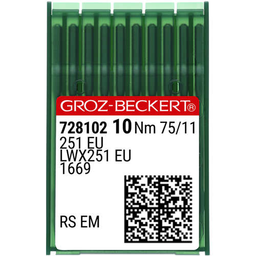 Etek Baskı Dikiş İğnesi / 251EU 75/11 (RS EM) (728102)