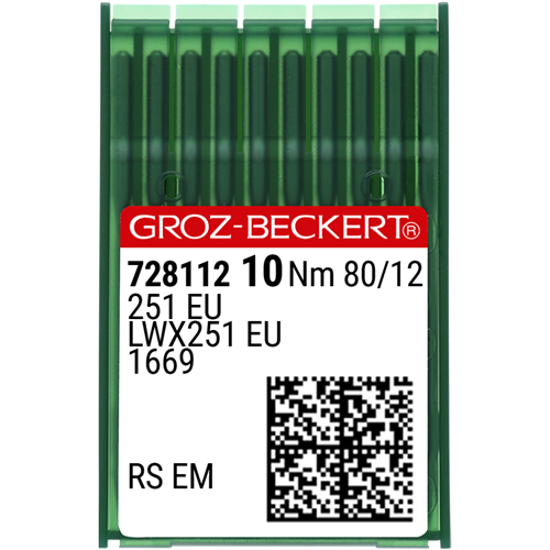 Etek Baskı Dikiş İğnesi / 251EU 80/12 (RS EM) (728112)