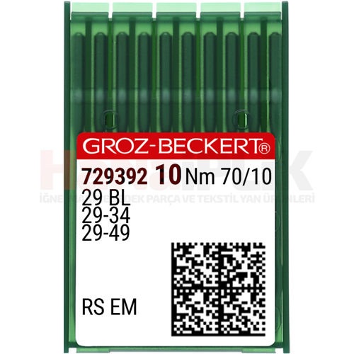 Etek Baskı İğnesi / 29BL 70/10 (RS EM) (729392)