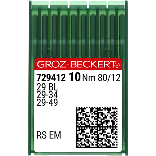 Etek Baskı İğnesi / 29BL 80/12 (RS EM) (729412)