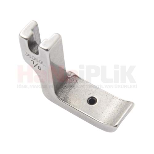 Düz Makina Fitil Ayak Sol 1/8