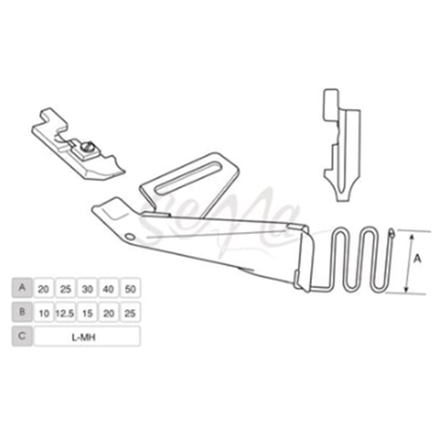 Overlok Fitilli Arabiye Apara 35x17mm / APR 32-O