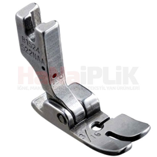 Düz Makine Bıçaklı Ayak 3/16 / B1524-522-NAA
