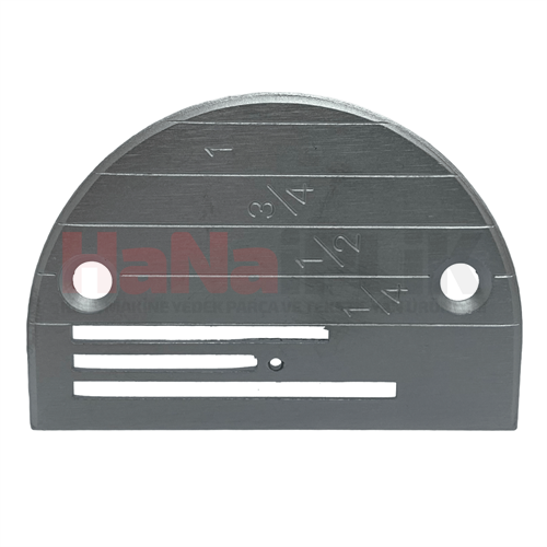 Düz Makine Plakası / B22