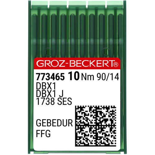 Düz Makine İnce Dip (GEBEDUR Yanmaz) Dikiş İğnesi / DBX1 (GEBEDUR) 90/14 (FFG/SES) (773465)