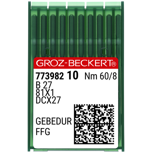 Overlok GEBEDUR Yanmaz Dikiş İğnesi / DCX27 (GEBEDUR) 60/8 (FFG/SES) (773982)