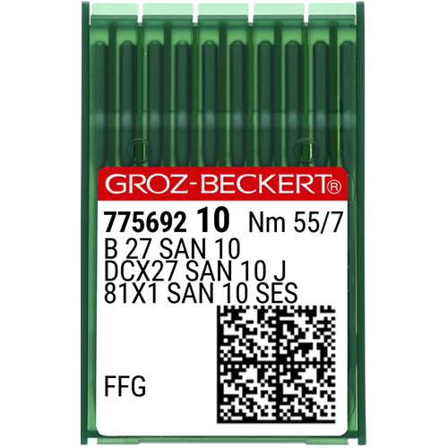 Overlok Dikiş İğnesi (SAN10 Bilye Uçlu) / DCX27 (SAN10) 55/7 (FFG/SES) (775692)