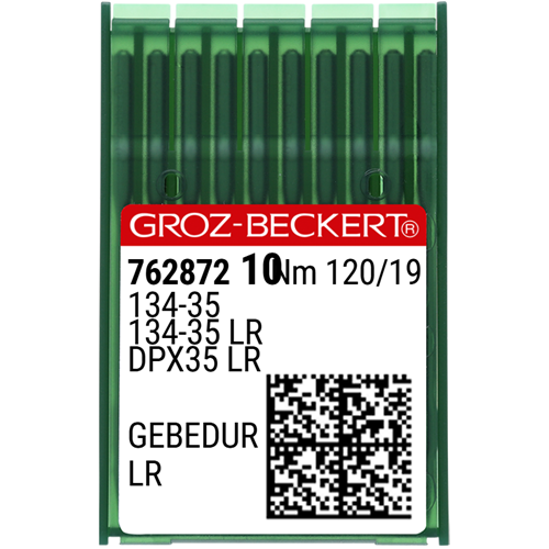 Kalın Dip Uzun Baltalı GEBEDUR Yanmaz Dikiş İğnesi / DPX35 LR (GEBEDUR) 120/19 (762872)