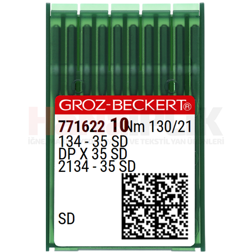 Saya Uzun Dikiş İğnesi /134-35 SD/2134-35 SD 130/21NO (SD) (771622)