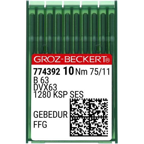 Reçme Kısa Dikiş İğnesi GEBEDUR Yanmaz İğne / DVX63 (GEBEDUR) 75/11 (FFG/SES) (774392)