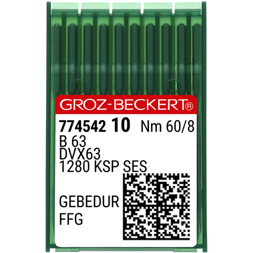 Reçme Kısa Dikiş İğnesi GEBEDUR Yanmaz İğne / DVX63 (GEBEDUR) 60/8 (FFG/SES) (774542)