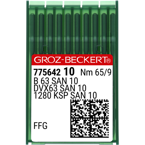 Reçme Kısa Dikiş İğnesi (SAN10 Bilye Uçlu) / DVX63 (SAN10) 65/9 (FFG/SES) (775642)