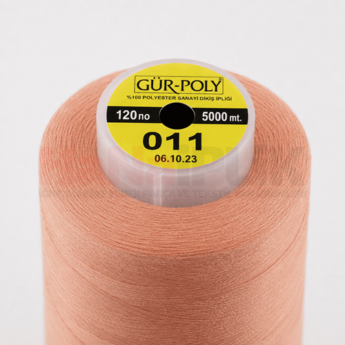 Gür-Poly (G0011) Renkli 120NO Dikiş İpliği 5000MT.