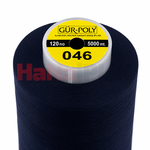 Gür-Poly (G0046*) Renkli 120NO Dikiş İpliği 5000MT.