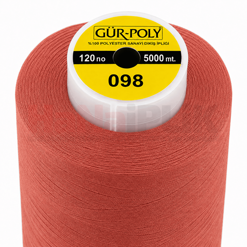 Gür-Poly (G0098) Renkli 120NO Dikiş İpliği 5000MT.