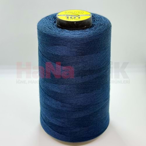 Gür-Poly (G0101) Renkli 120NO Dikiş İpliği 5000MT.