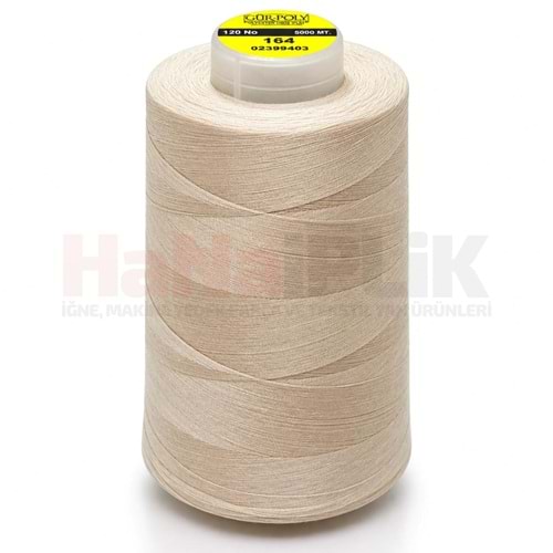 Gür-Poly (G0164*) Renkli 120NO Dikiş İpliği 5000MT.