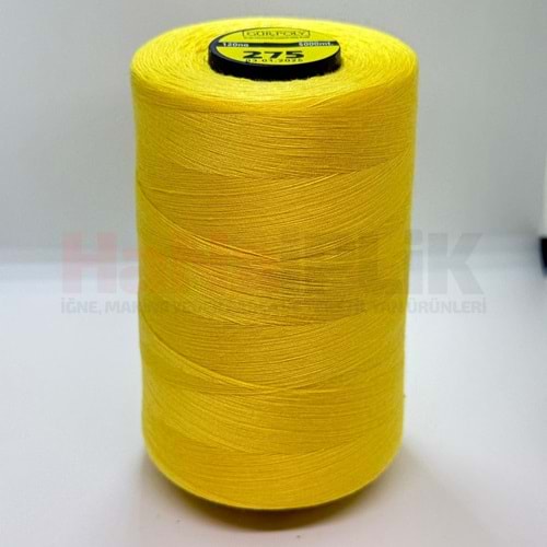 Gür-Poly (G0275) Renkli 120NO Dikiş İpliği 5000MT.