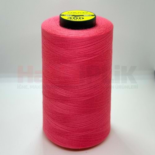 Gür-Poly (G0300) Renkli 120NO Dikiş İpliği 5000MT.