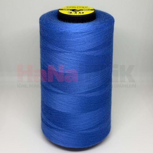 Gür-Poly (G0310) Renkli 120NO Dikiş İpliği 5000MT.