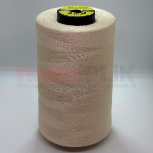 Gür-Poly (G0320) Renkli 120NO Dikiş İpliği 5000MT.