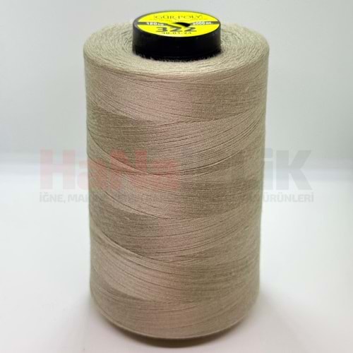 Gür-Poly (G0322) Renkli 120NO Dikiş İpliği 5000MT.
