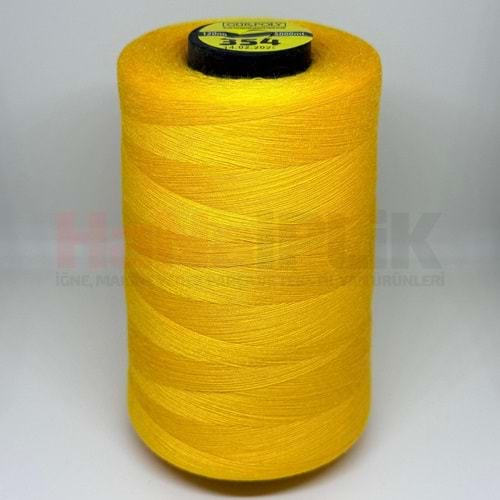 Gür-Poly (G0354) Renkli 120NO Dikiş İpliği 5000MT.