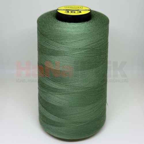 Gür-Poly (G0363) Renkli 120NO Dikiş İpliği 5000MT.
