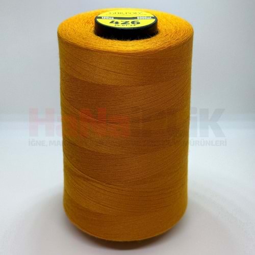 Gür-Poly (G0426) Renkli 120NO Dikiş İpliği 5000MT.