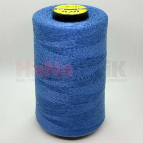 Gür-Poly (G0430) Renkli 120NO Dikiş İpliği 5000MT.