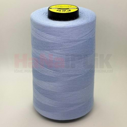 Gür-Poly (G0453) Renkli 120NO Dikiş İpliği 5000MT.