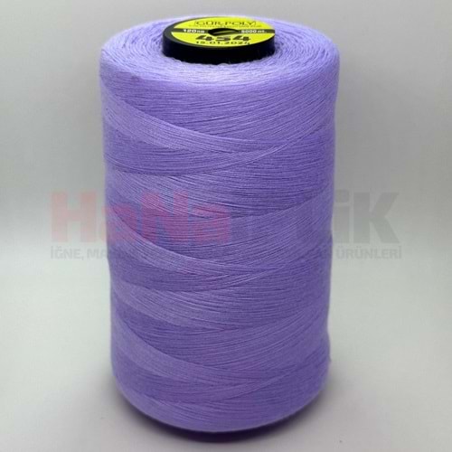 Gür-Poly (G0454) Renkli 120NO Dikiş İpliği 5000MT.