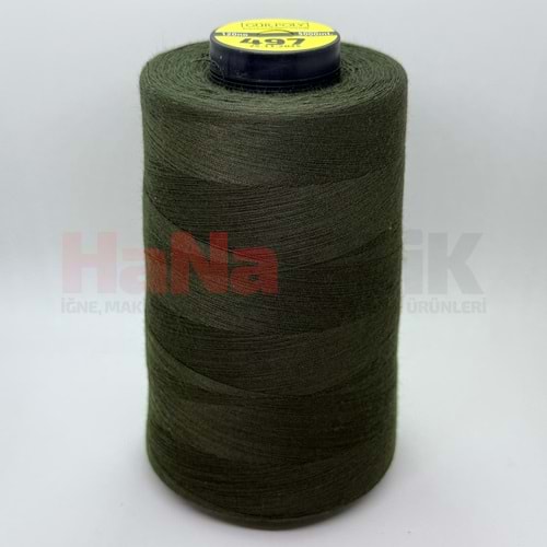 Gür-Poly (G0497) Renkli 120NO Dikiş İpliği 5000MT.