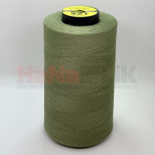 Gür-Poly (G0521) Renkli 120NO Dikiş İpliği 5000MT.