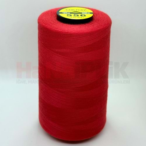 Gür-Poly (G0556) Renkli 120NO Dikiş İpliği 5000MT.