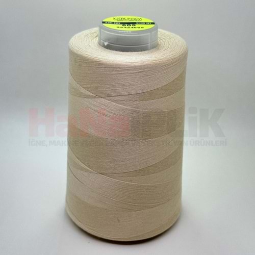 Gür-Poly (G0605*) Renkli 120NO Dikiş İpliği 5000MT.
