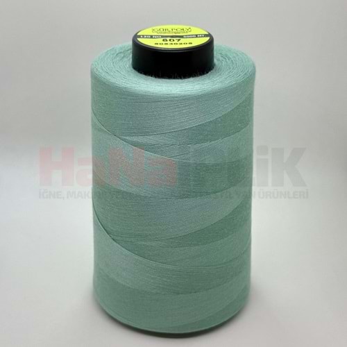 Gür-Poly (G0607*) Renkli 120NO Dikiş İpliği 5000MT.