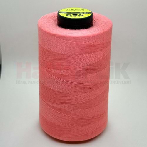 Gür-Poly (G0654) Renkli 120NO Dikiş İpliği 5000MT.
