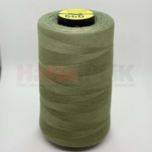 Gür-Poly (G0660) Renkli 120NO Dikiş İpliği 5000MT.