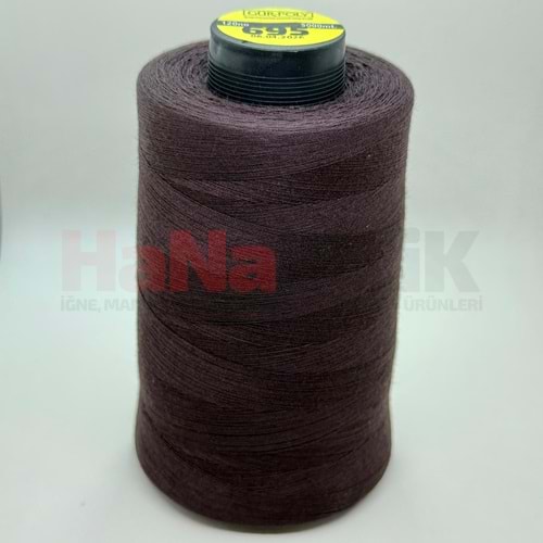 Gür-Poly (G0695) Renkli 120NO Dikiş İpliği 5000MT.