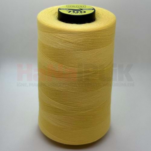 Gür-Poly (G0700) Renkli 120NO Dikiş İpliği 5000MT.