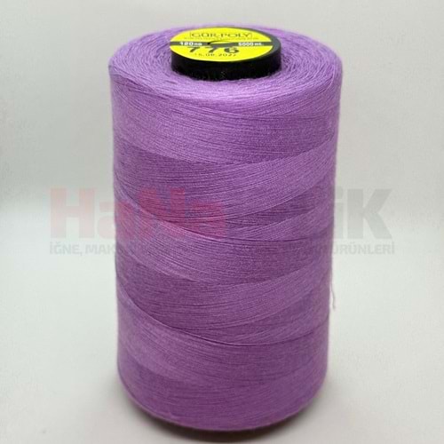 Gür-Poly (G0776) Renkli 120NO Dikiş İpliği 5000MT.
