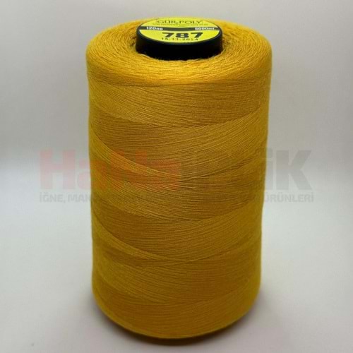Gür-Poly (G0787) Renkli 120NO Dikiş İpliği 5000MT.