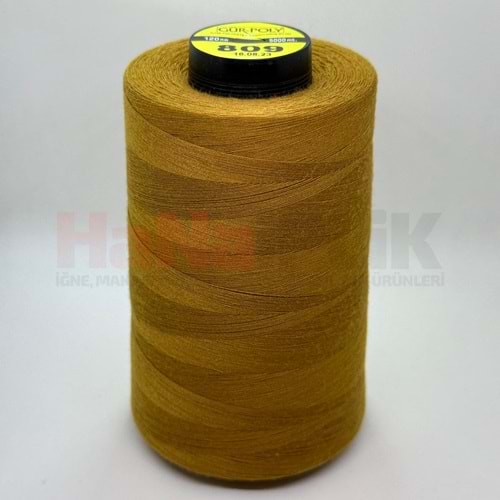 Gür-Poly (G0809) Renkli 120NO Dikiş İpliği 5000MT.