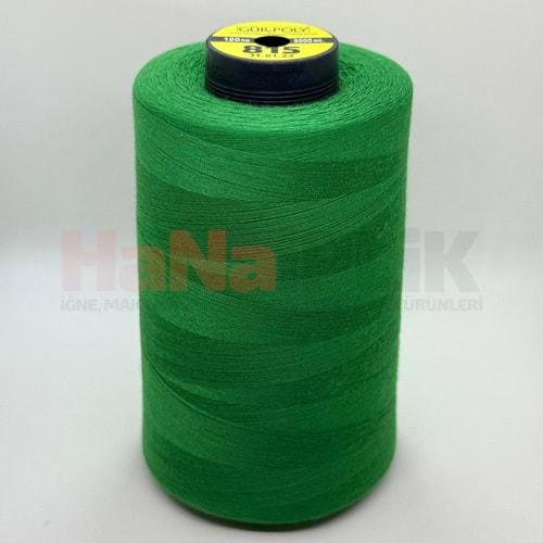 Gür-Poly (G0815) Renkli 120NO Dikiş İpliği 5000MT.