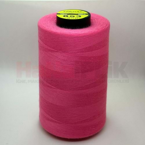 Gür-Poly (G0853) Renkli 120NO Dikiş İpliği 5000MT.