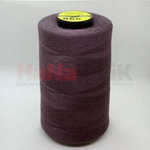 Gür-Poly (G0864) Renkli 120NO Dikiş İpliği 5000MT.
