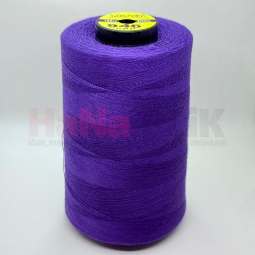 Gür-Poly (G0946) Renkli 120NO Dikiş İpliği 5000MT.