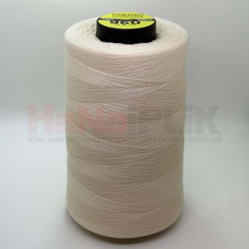 Gür-Poly (G0960) Renkli 120NO Dikiş İpliği 5000MT.
